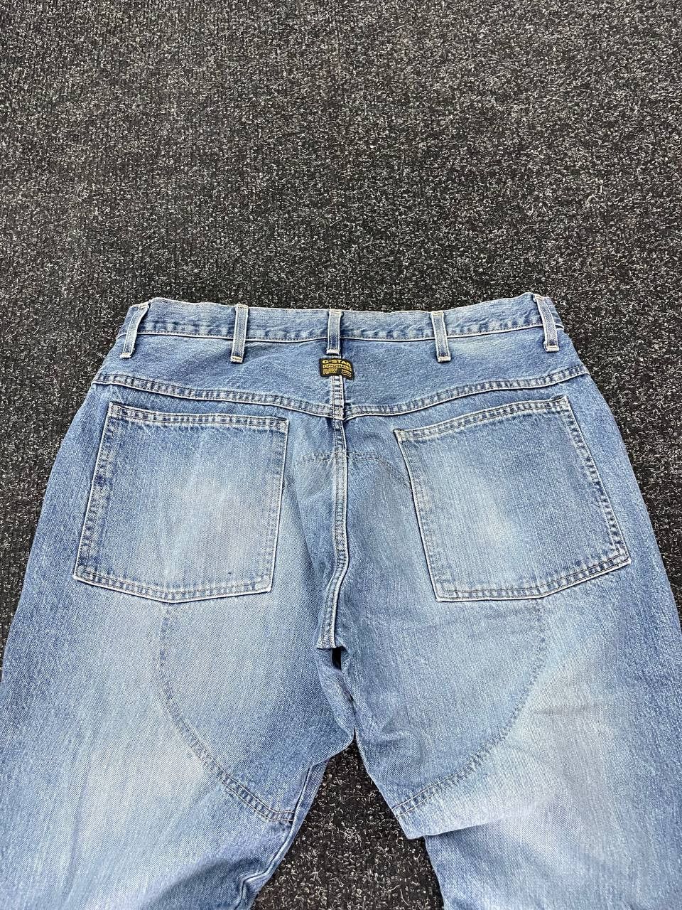 G-Star × Hysteric Glamour × Le Grande Bleu (L.G.B.) GSTAR HYSTERIC GLAMOUR BALENCIAGA STYLE FLARED PANTS Size US 36 / EU 52 - 5 Thumbnail
