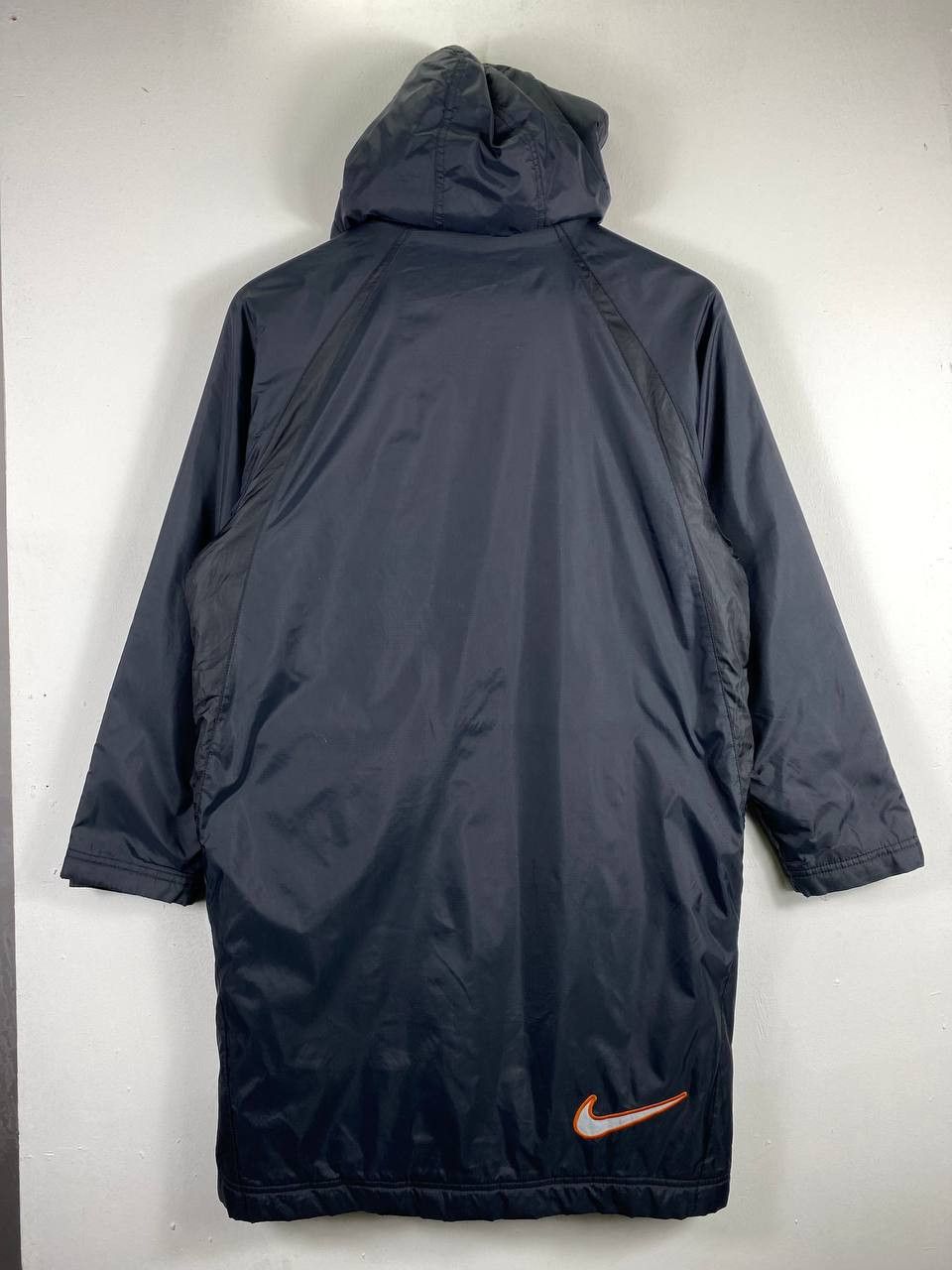 Nike nike long nylon jacket sherpa lining nice design Size US M / EU 48-50 / 2 - 9 Thumbnail