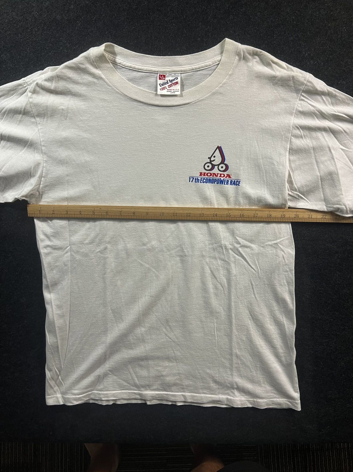 Vintage Vintage Honda Racing Logo Tee Size US L / EU 52-54 / 3 - 4 Thumbnail