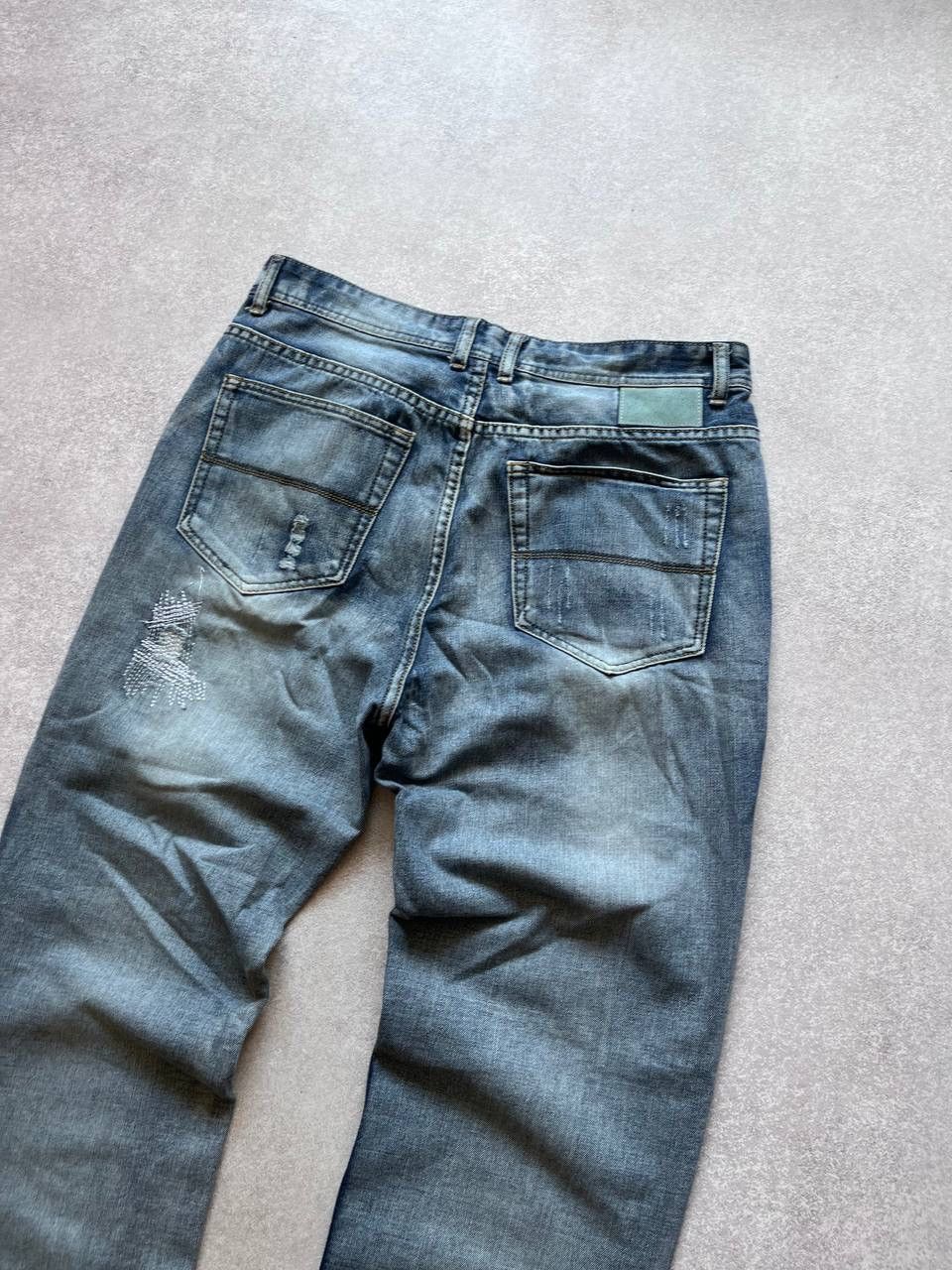 Other Vintage Diesel Baggy Archival Denim Pants Y2K 36 Size US 32 / EU 48 - 3 Thumbnail