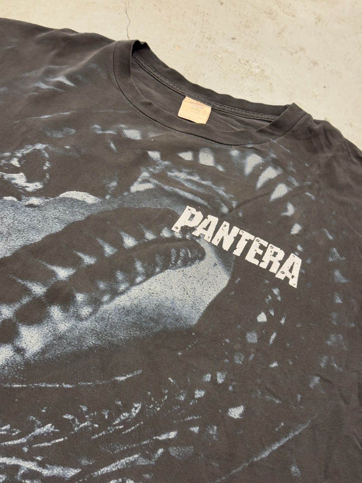Band Tees × Vintage *RARE* PANTERA TRENDKILL TOUR 1996 AOP CHOPPED TEE Size US XL / EU 56 / 4 - 9 Thumbnail