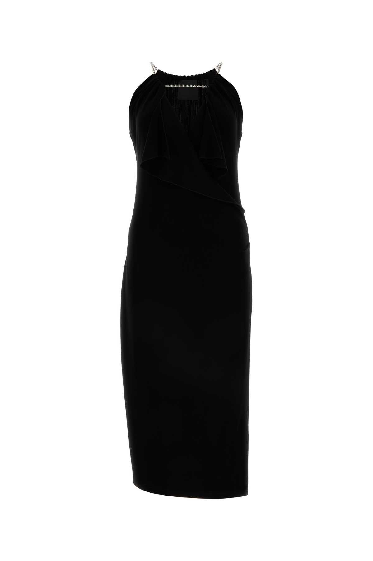 image of Givenchy Black Viscose Dress, Women's (Size Small)