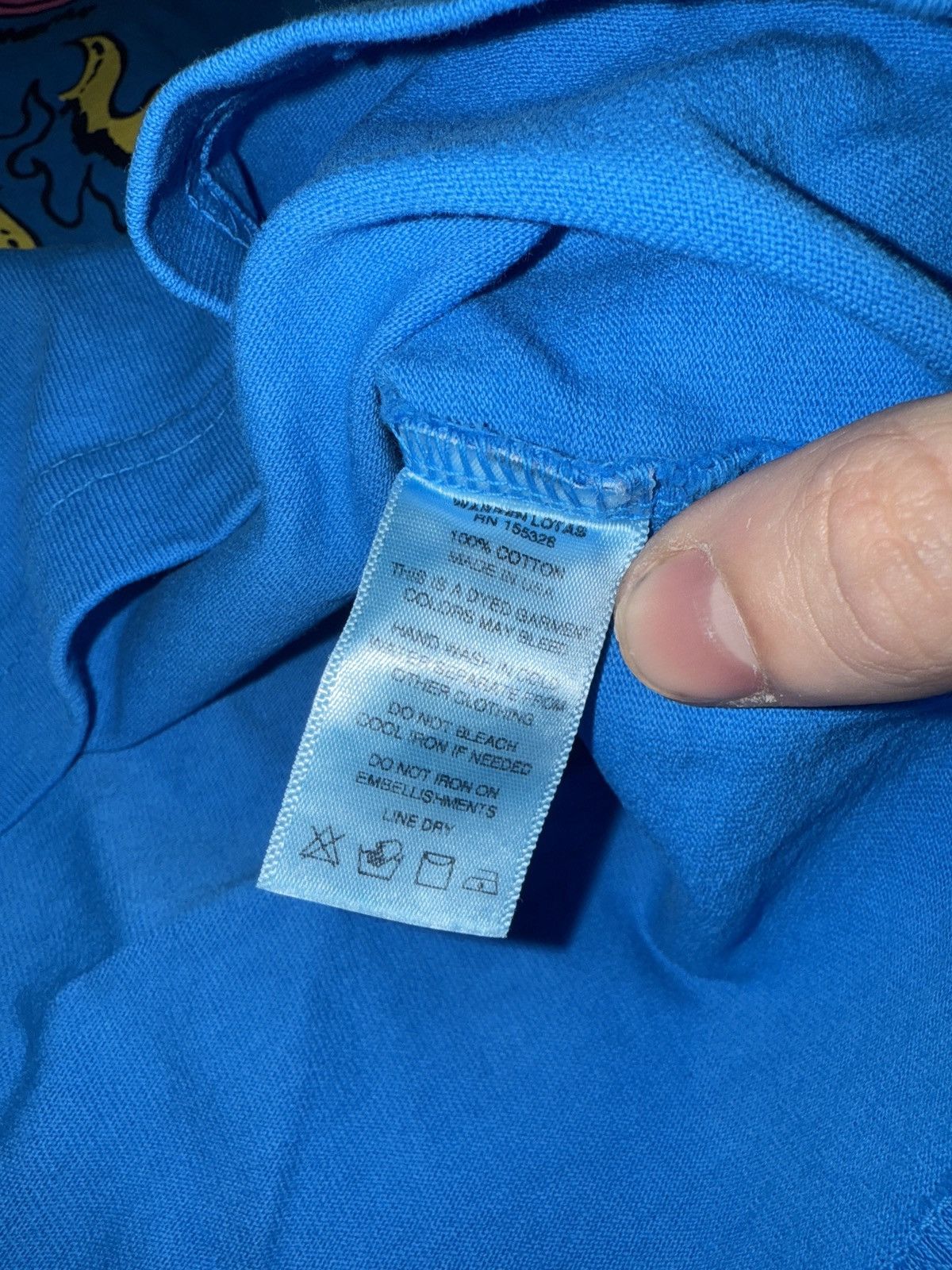 Warren Lotas Warren Lotas Lie Cheat Steal Electric Blue Size US L / EU 52-54 / 3 - 6 Thumbnail