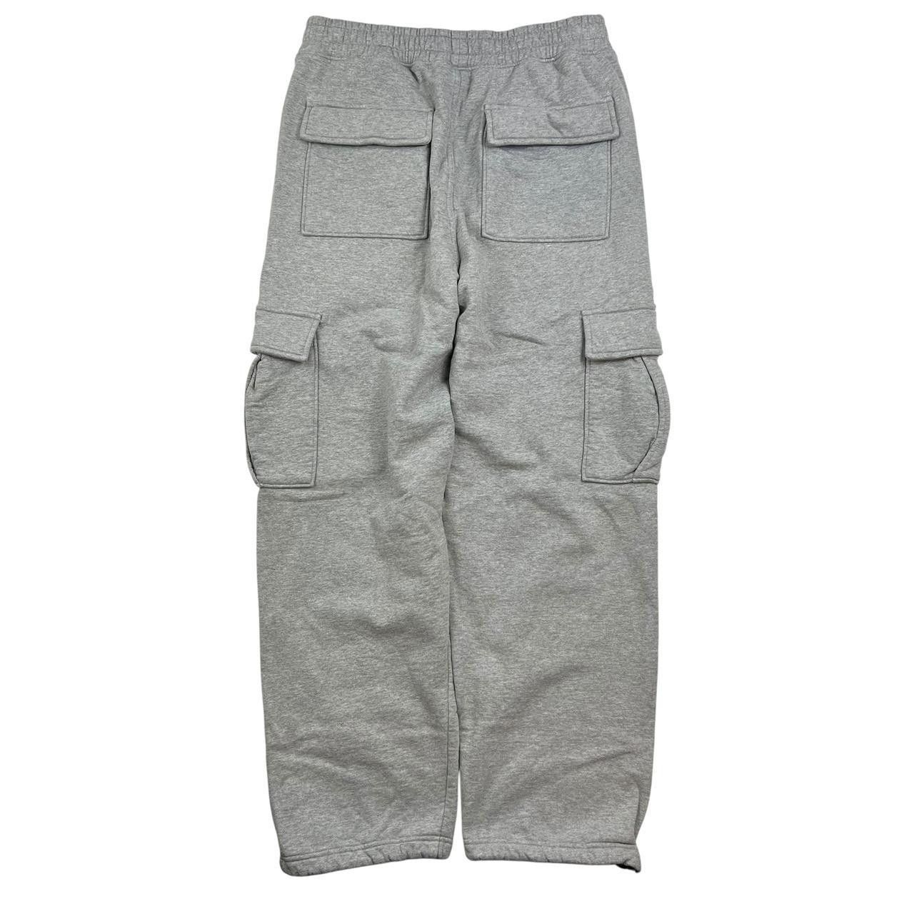 Stussy Stussy Sport Gray Cargo Joggers / Sweatpants - Small Size US 31 - 2 Thumbnail