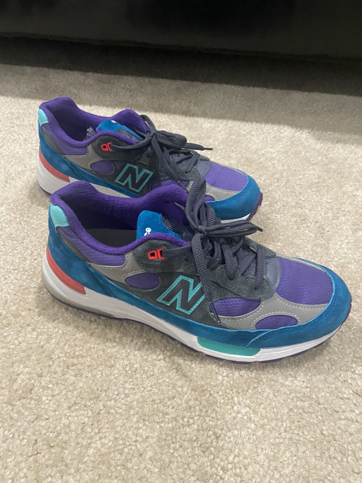 New Balance New Balance 992 Made in USA Purple Teal - M992TC - US10 |  Grailed