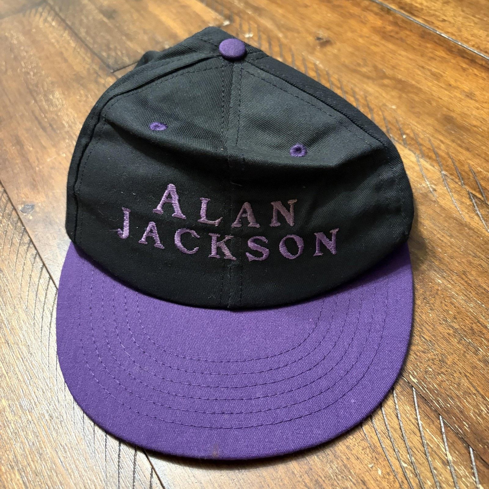 Vintage Alan Jackson Hat Mens Baseball Cap Made In USA Country Size ONE SIZE - 2 Thumbnail