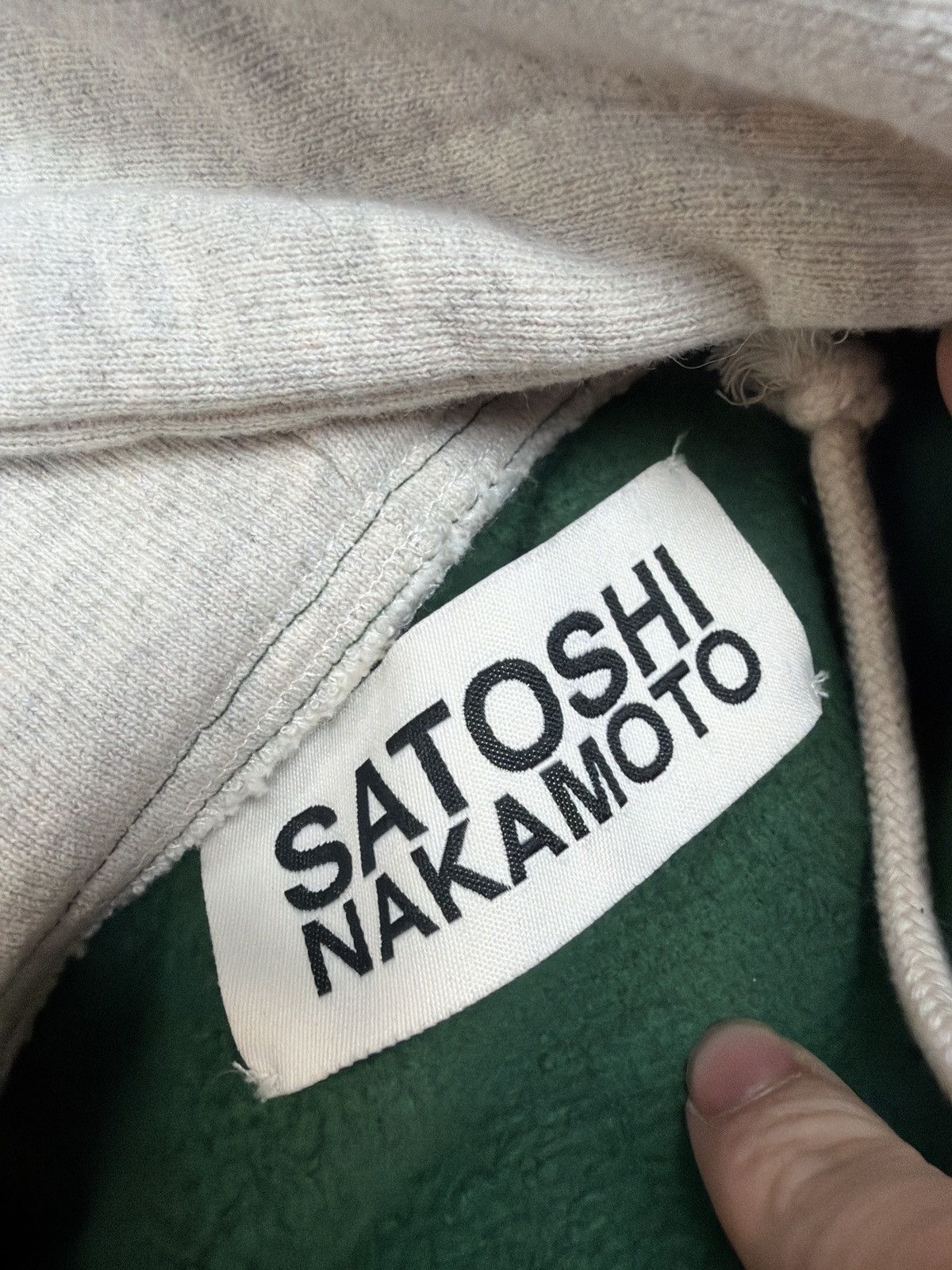 Satoshi Nakamoto Satoshi nakamoto crossover hooded sweatshirt Green Size US M / EU 48-50 / 2 - 4 Thumbnail