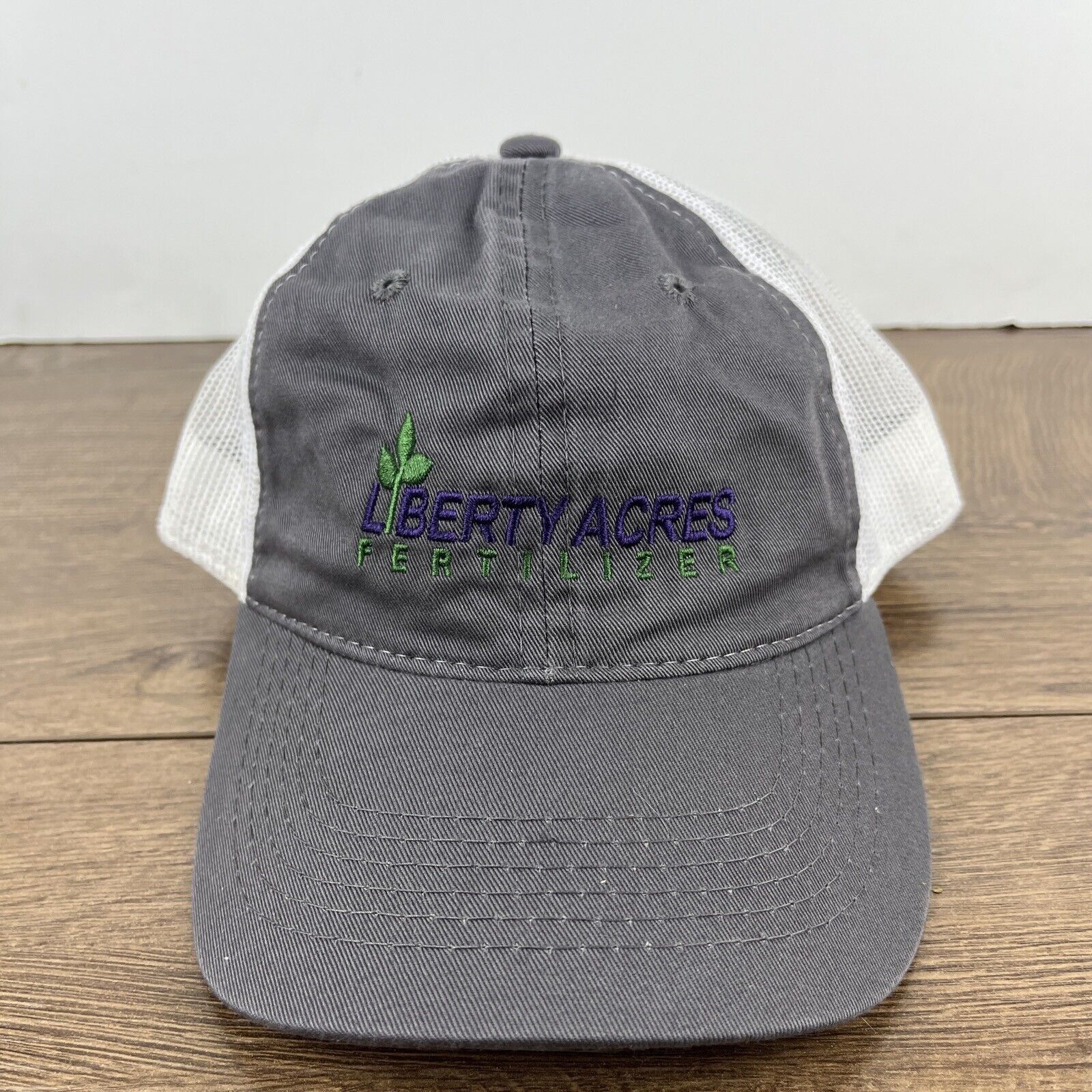 Other Liberty Acres Fertilizer Hat Gray Hat Adjustable Adult Size Size ONE SIZE - 5 Thumbnail