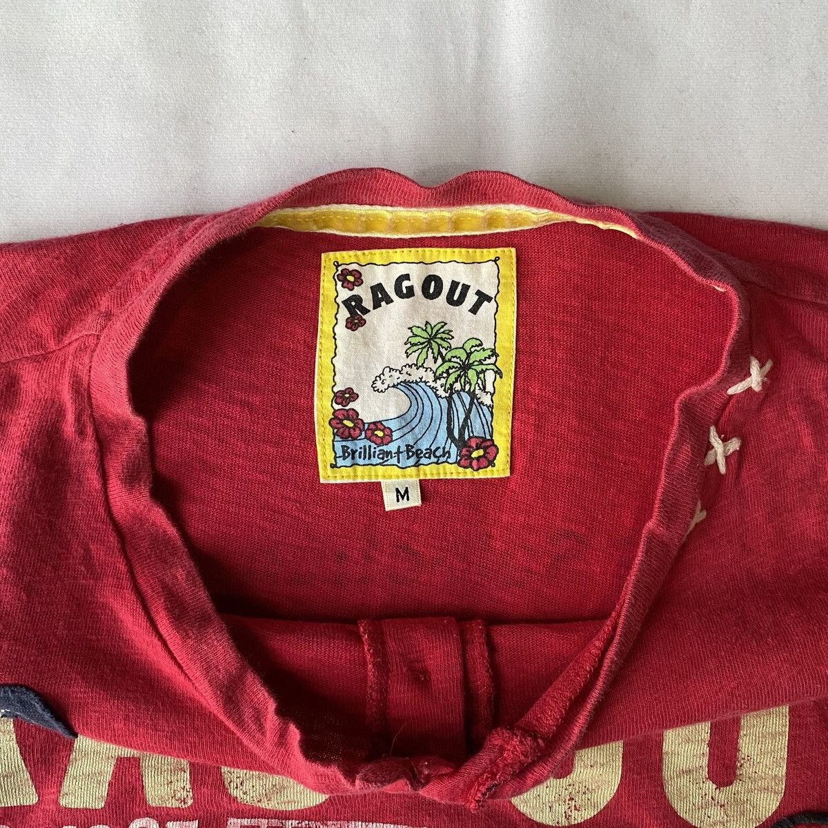 If Six Was Nine × Japanese Brand × Le Grande Bleu (L.G.B.) Japanese Brand Rag Out 🌞Sunny Days🌞 Bright Pink Tees Size US M / EU 48-50 / 2 - 3 Thumbnail