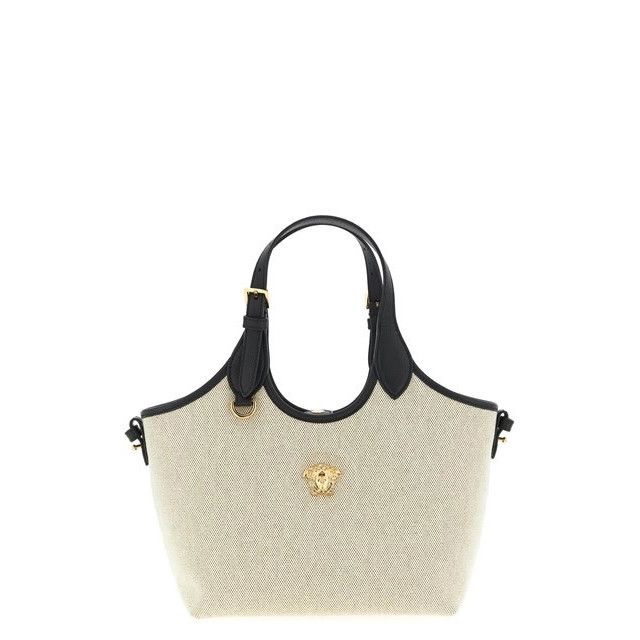 Versace VERSACE La Medusa Natural Top Handle Bag New And Authentic Size ONE SIZE - 1 Thumbnail