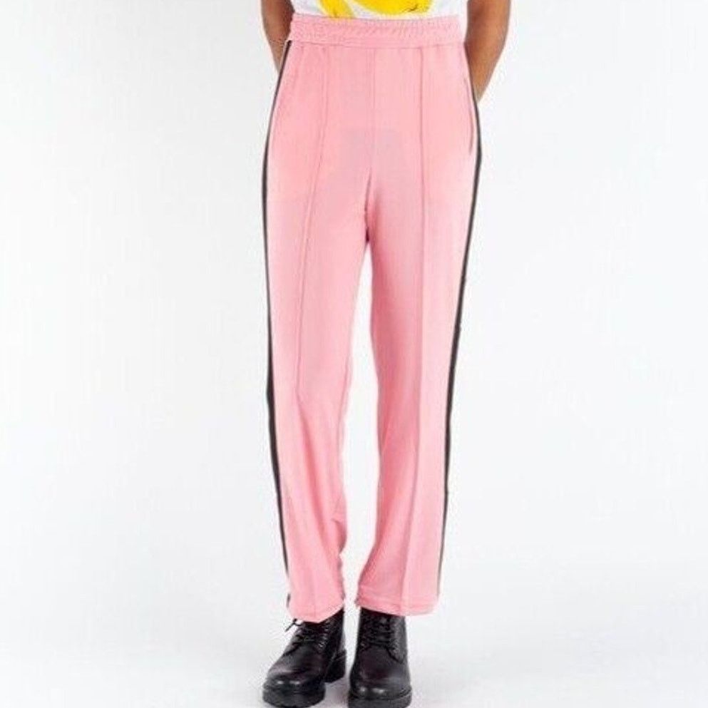 Ganni Ganni Womens Dubois Polo Side Stripe Sweatpants L Designer Size 32" / US 10 / IT 46 - 2 Thumbnail