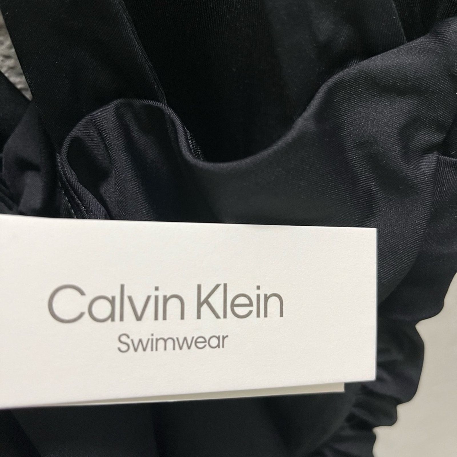 Calvin Klein Calvin Klein Women 12 Black Tummy Control One Piece Swimsuit Size XL / US 12-14 / IT 48-50 - 4 Thumbnail