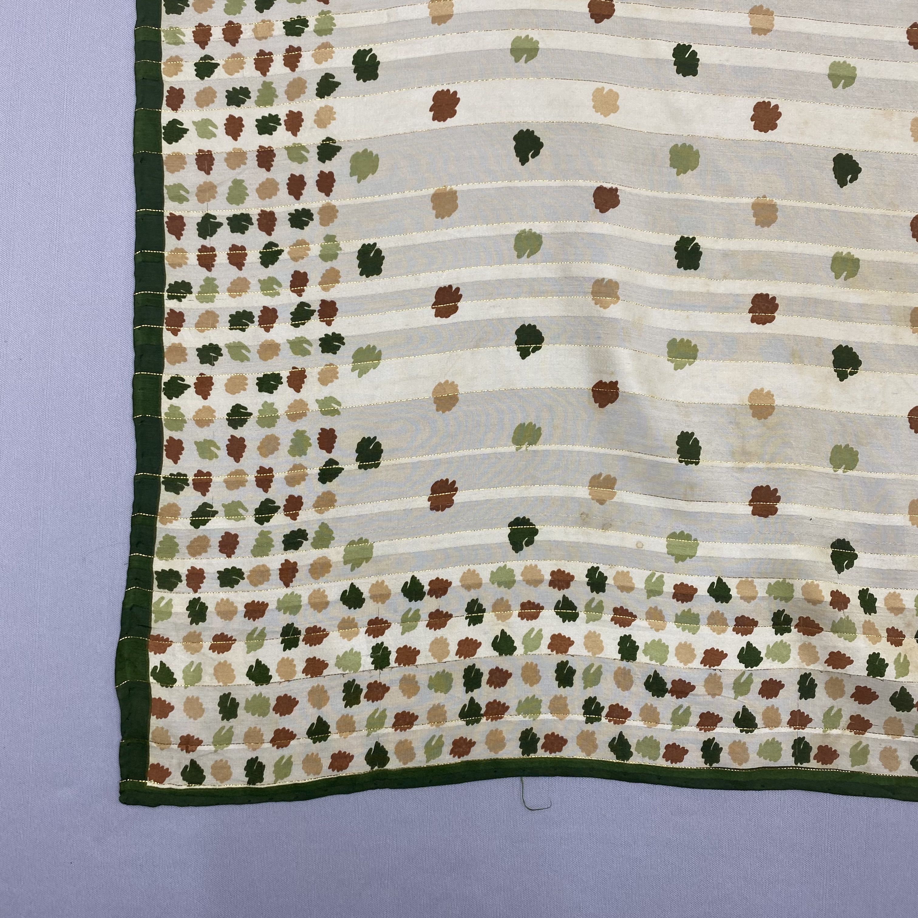 Japanese Brand Vintage Paonneau SILK Scarf Twill Stole Wraps Scarves Size ONE SIZE - 7 Thumbnail
