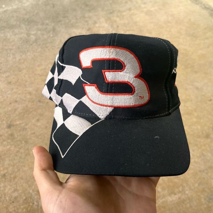 Chase Authentics Vintage 90s Earnhardt Black Flag Nascar Graphic Men ...