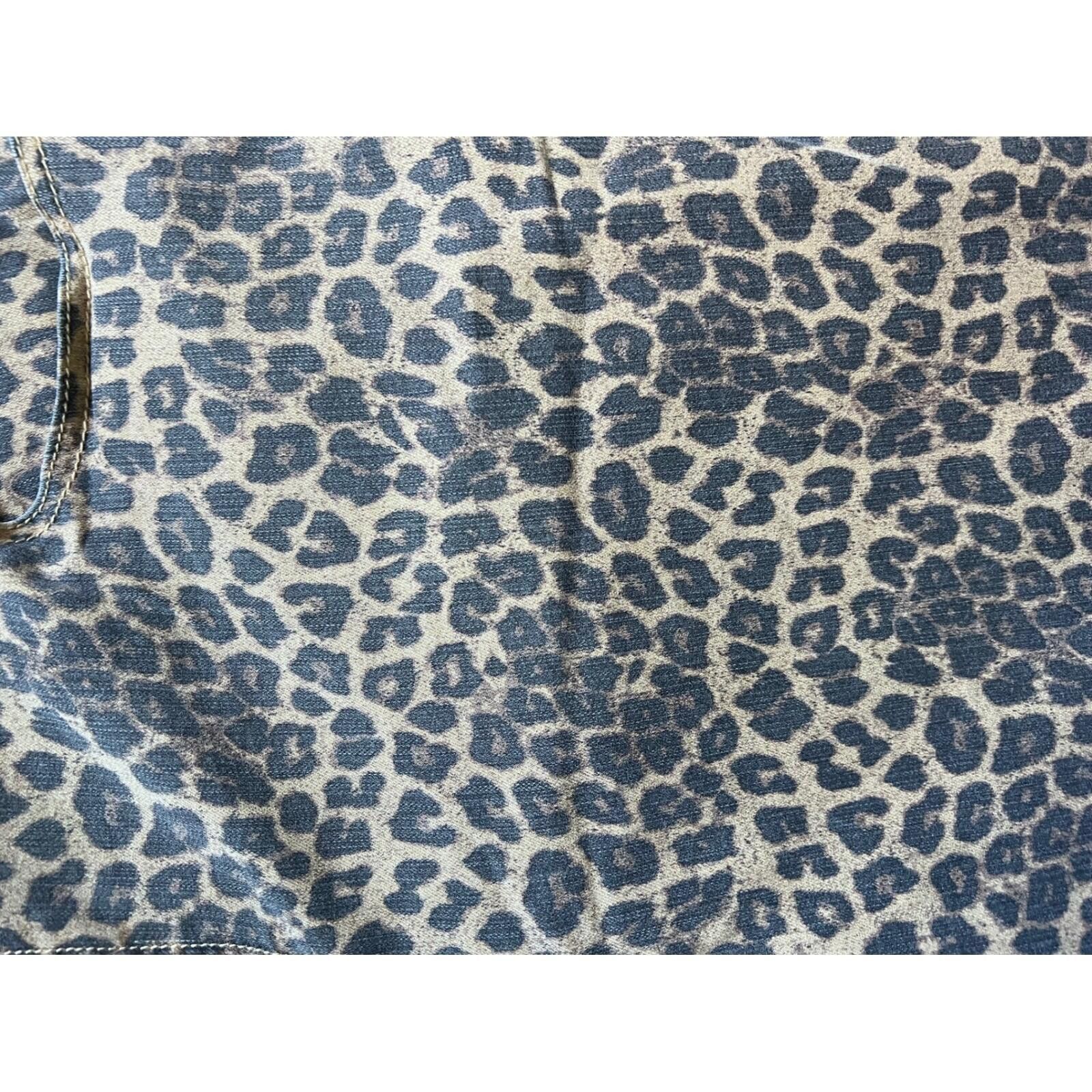 Other Torrid Leopard Print Jeggings Womens 28T High Rise Size 30" / US 8 / IT 44 - 6 Thumbnail
