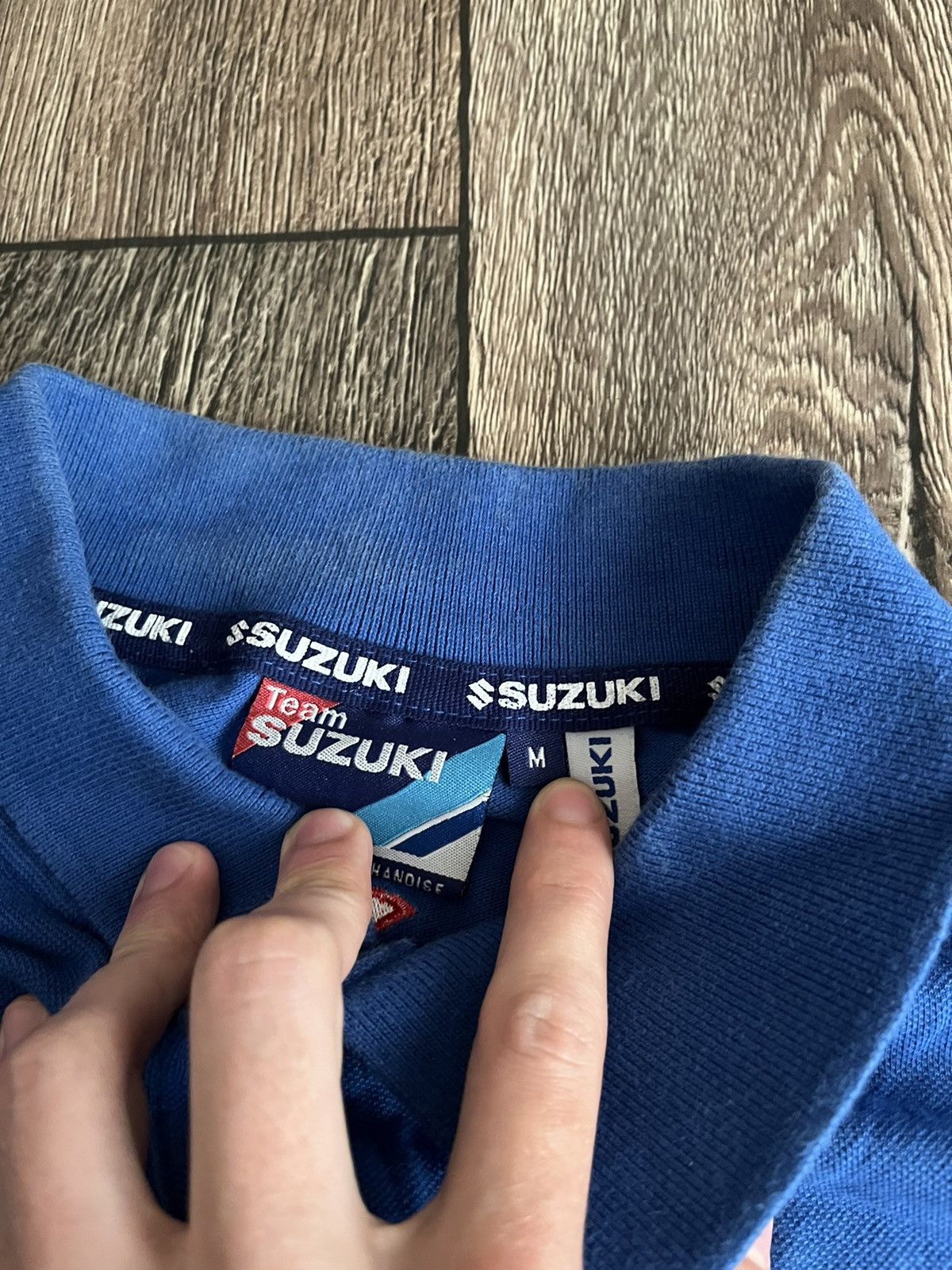 Formula 1 × Vintage Vintage Suzuki Team F1 Formula Uno Polo Shirt Button Up Size US M / EU 48-50 / 2 - 5 Thumbnail
