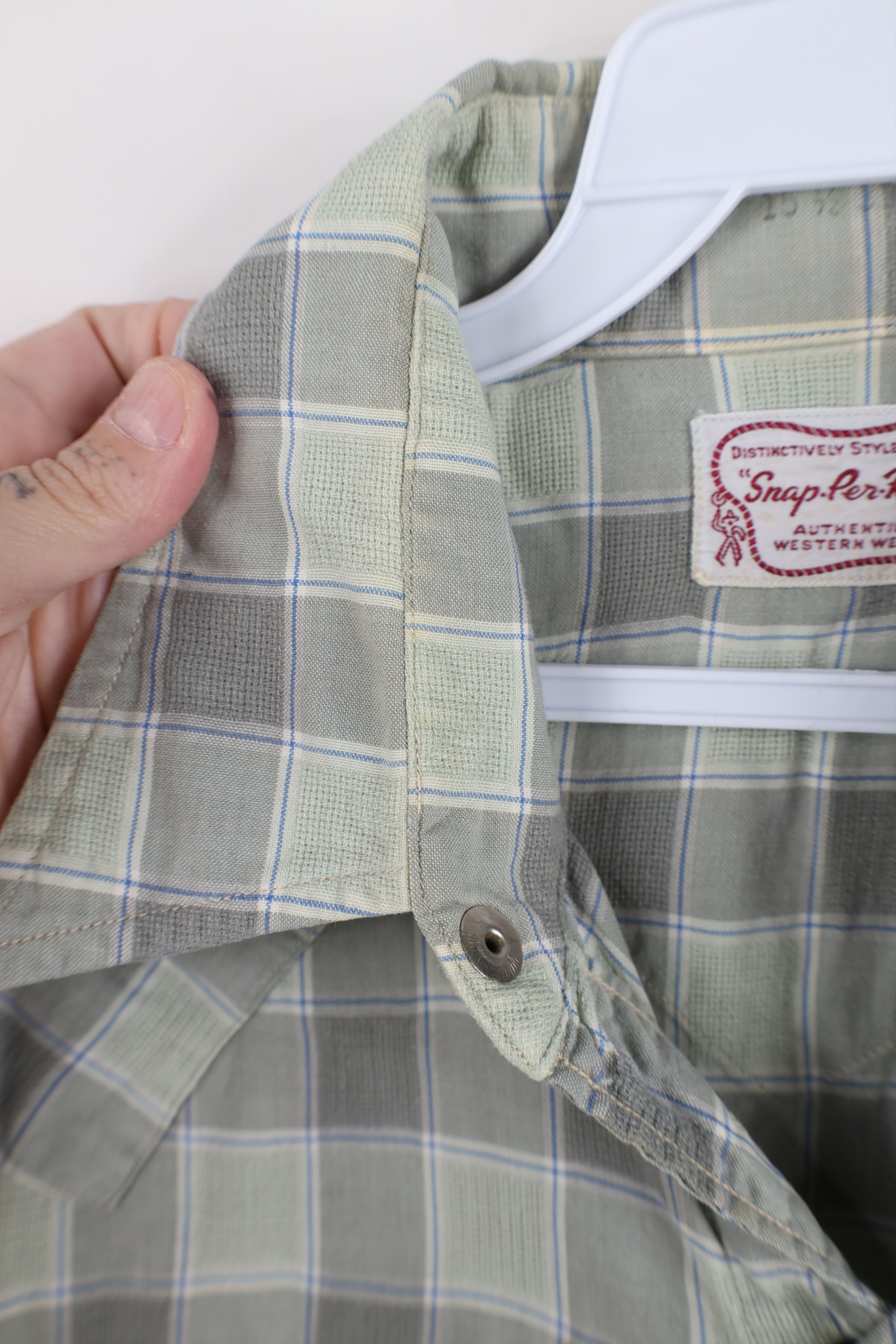 Vintage Vintage 50s 60s Streetwear Western Cowboy Button Shirt USA Size US M / EU 48-50 / 2 - 9 Thumbnail