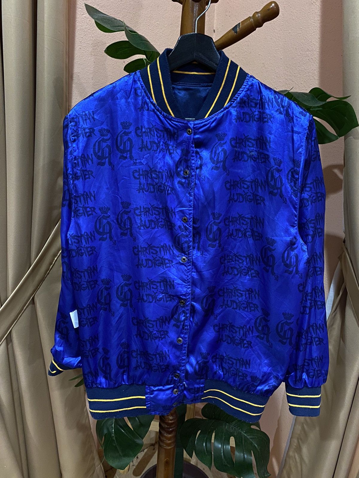 Christian Audigier Christian Audigier Allover Varsity Jacket Bold Embroidery Size US S / EU 44-46 / 1 - 11 Thumbnail