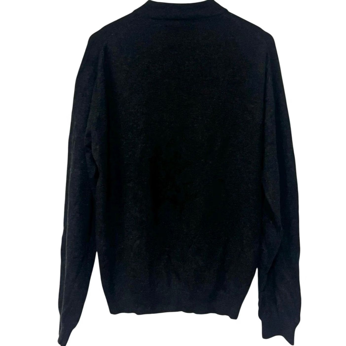 Geoffrey Beene Geoffrey Beene Dark Gray Sweater Crew Neck Pullover Knit Silk Blend Men Large Knit Silk Blend Pullover Crew Neck Geoffrey Beene Mens Large Gray Size US L / EU 52-54 / 3 - 2 Thumbnail