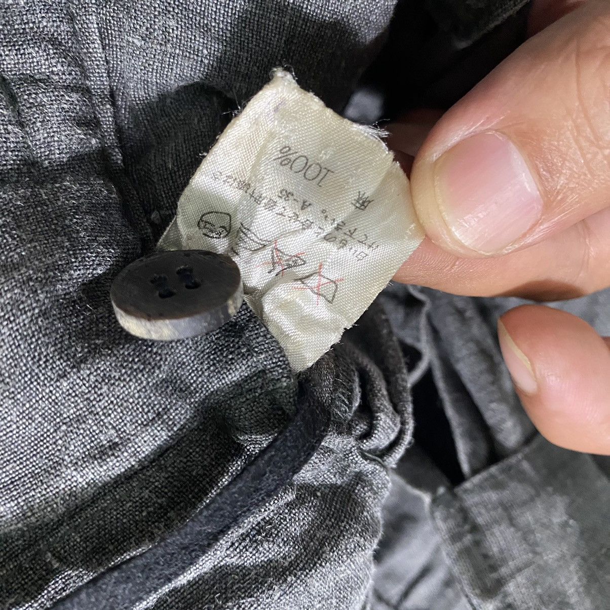 Issey Miyake × Japanese Brand × Pleats Please Issey Miyake Vintage 80s Issey Miyake Midi Skirt S Size Grey Colour Size 25" / US 0 / IT 36 - 8 Thumbnail