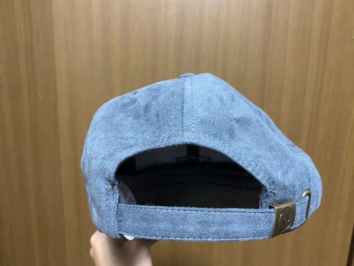 Number (N)ine Suede Embroidered Logo Cap Size ONE SIZE - 4 Thumbnail