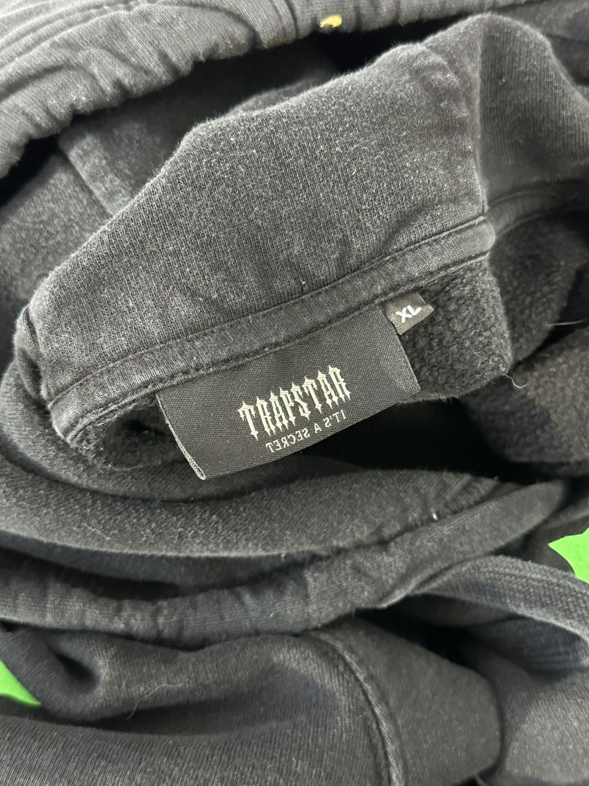 Trapstar London × Vintage Trapstar Printed Black Long Sleeve Hoodie Size US XL / EU 56 / 4 - 12 Thumbnail