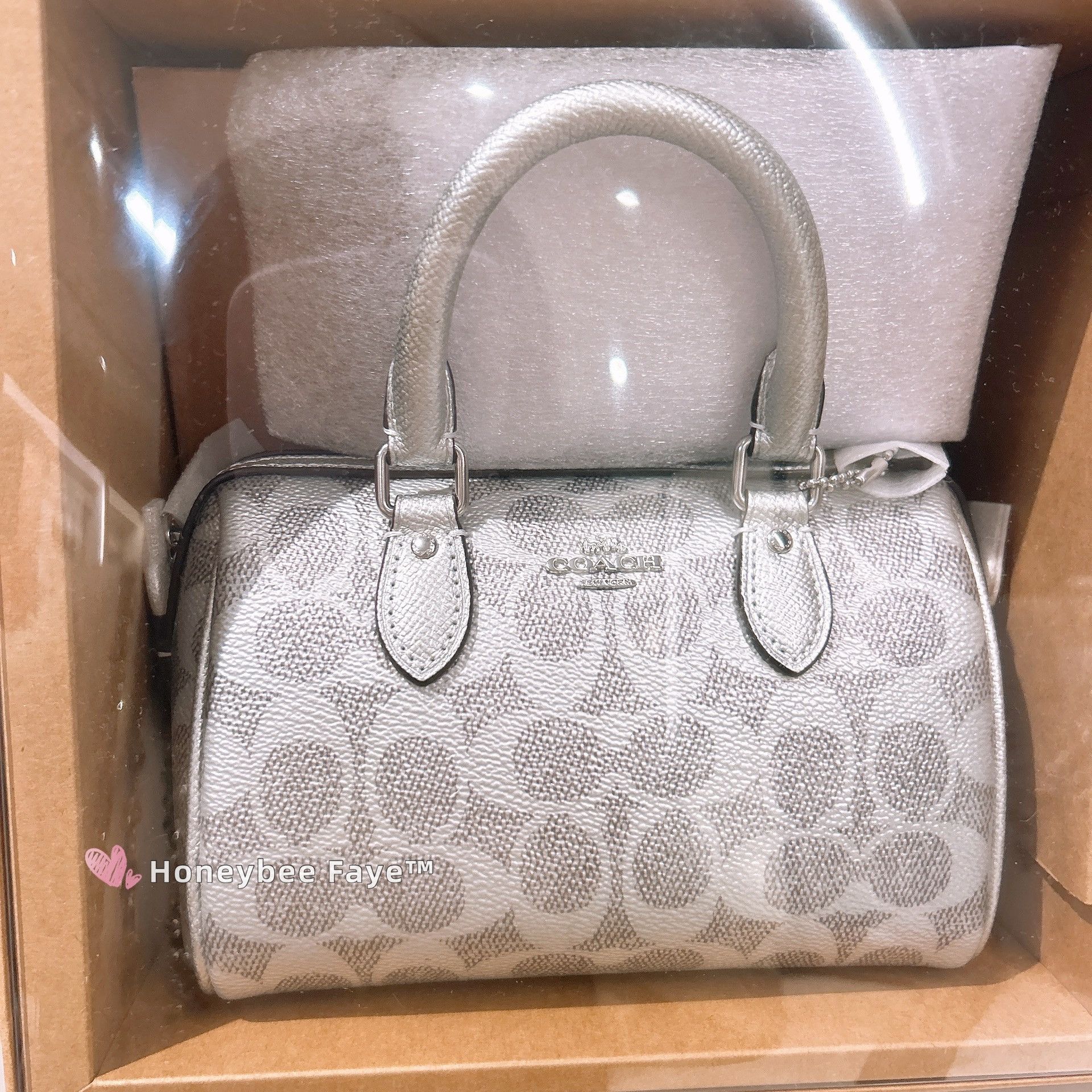 Coach Boxed Mini Rowan Crossbody Bag And Mirror Bag Charm Set Size ONE SIZE - 4 Thumbnail