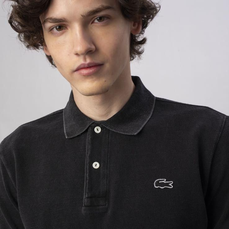 Lacoste Lacoste Japan Indigo Dye Polo Tee (Japan Edition) Size US L / EU 52-54 / 3 - 1 Thumbnail