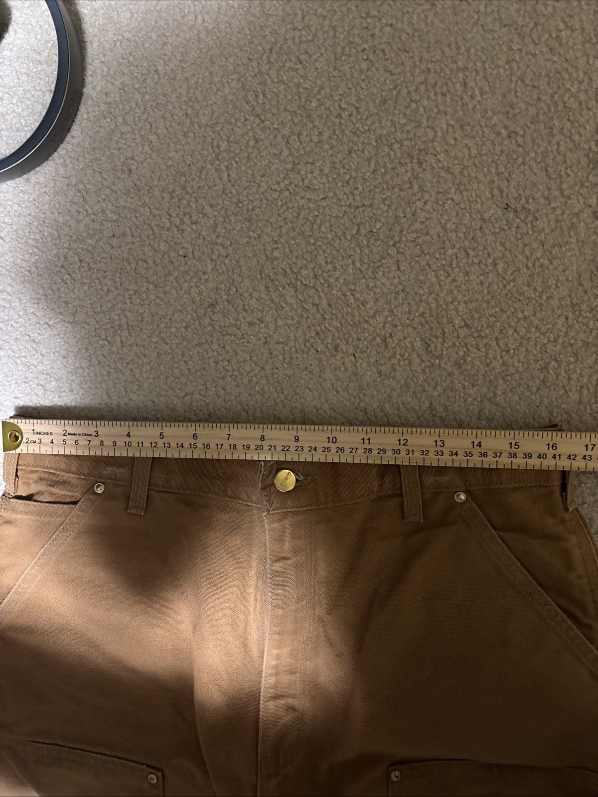 Carhartt Vintage Carhartt Brown Double Knees Carpenter Pants 32x29 Size US 32 / EU 48 - 5 Thumbnail