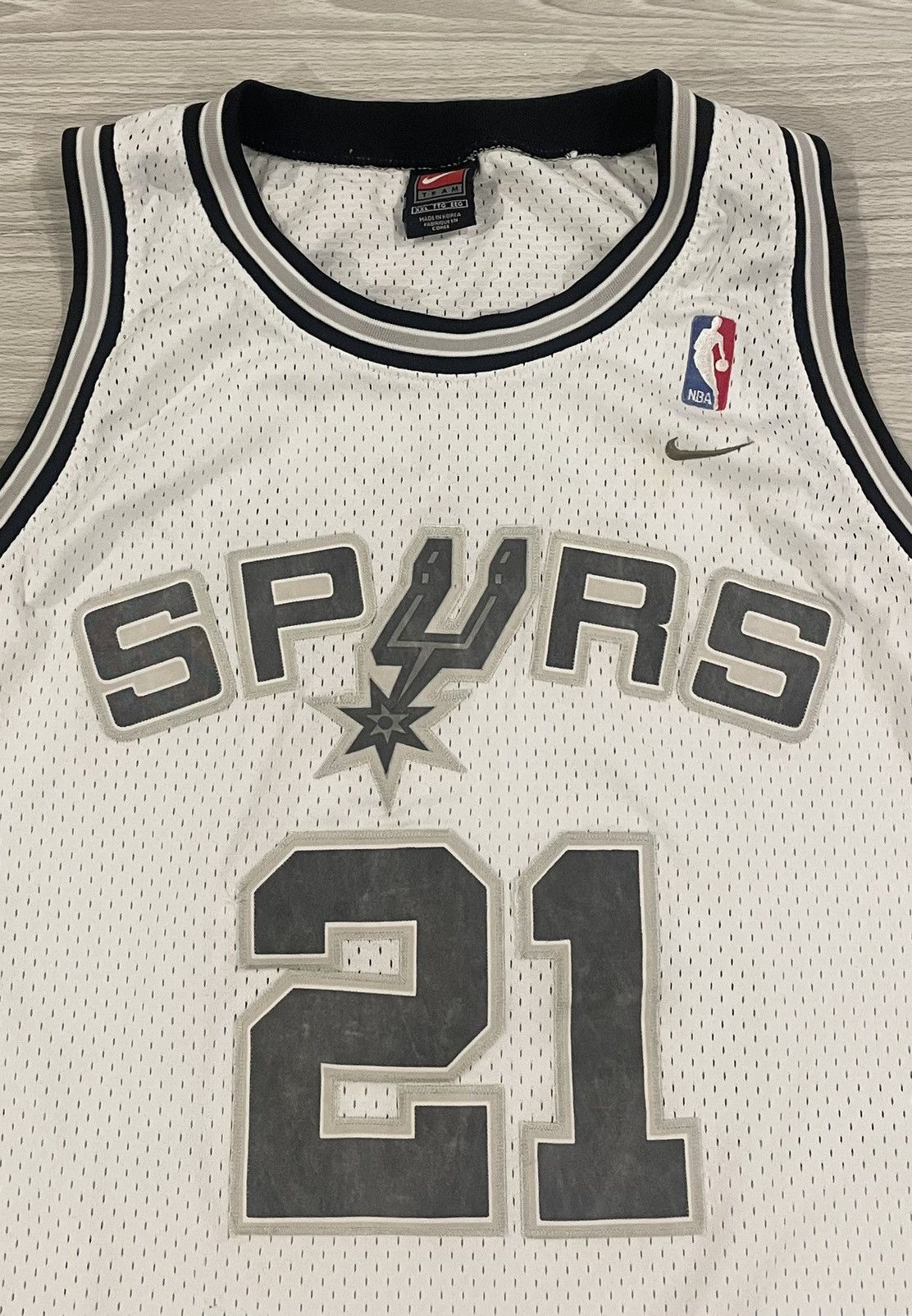 Nike Nike San Antonio Spurs Tim Duncan #21 Jersey Men’s Size 2XL Size US XXL / EU 58 / 5 - 3 Thumbnail