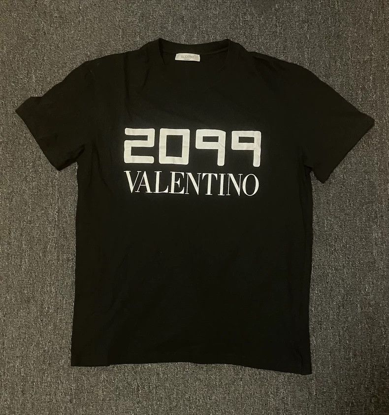 Valentino 2099 Black Short Sleeve T-Shirt-yf
