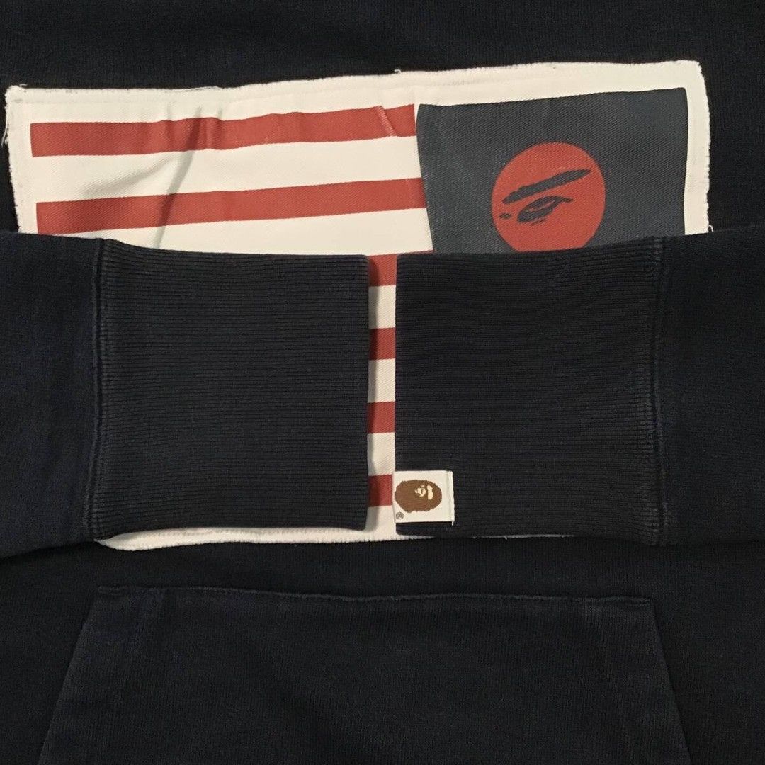 Bape × Nigo BAPE logo pullover hoodie a bathing ape NIGO Size US M / EU 48-50 / 2 - 7 Thumbnail