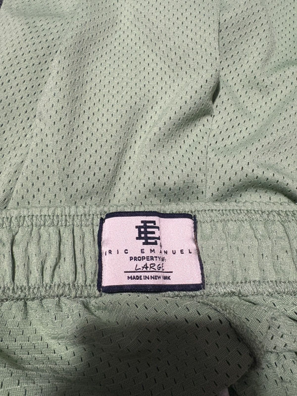 Eric Emanuel Eric Emanuel Green Shorts Brown Logo Size US 36 / EU 52 - 3 Thumbnail