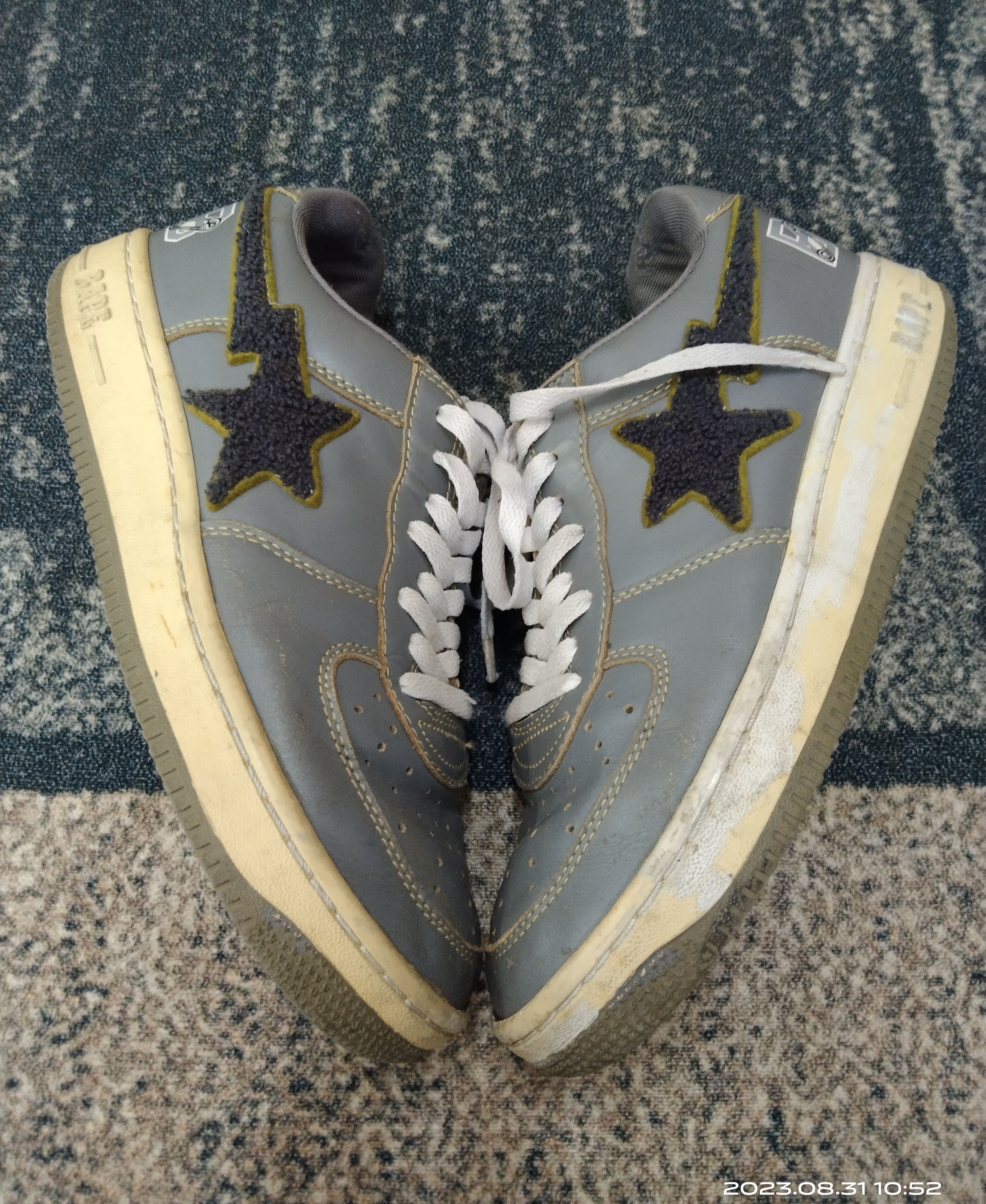 Bape Lettered Bapesta Size US 9 / EU 42 - 1 Thumbnail
