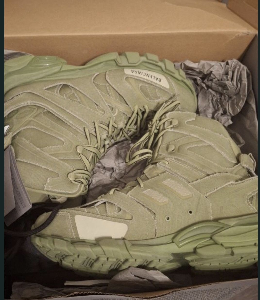 Balenciaga Balenciaga Track Hike kaki Size US 11 / EU 44 - 1 Thumbnail