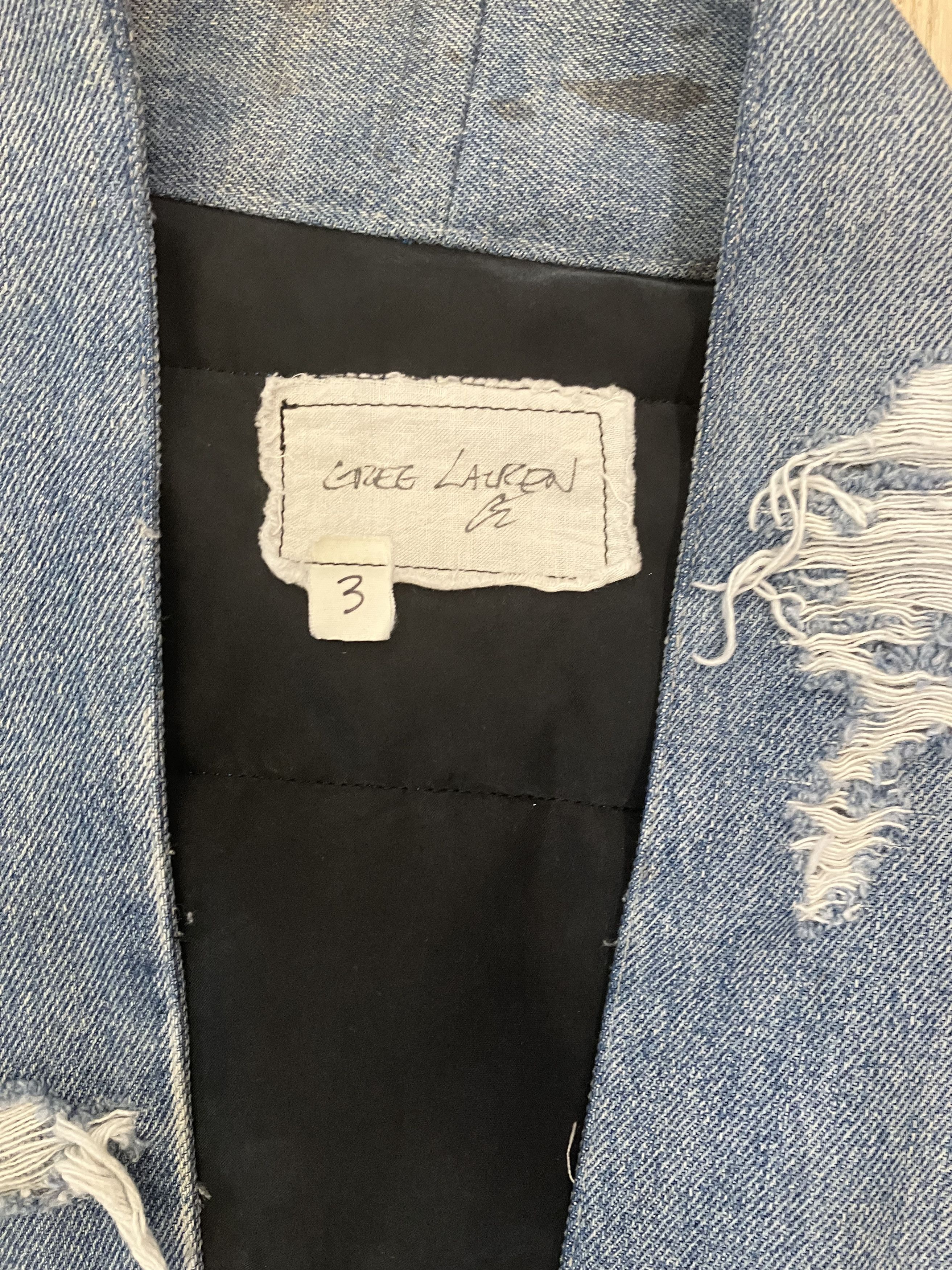 Greg Lauren $2780 Greg Lauren GL19 Velvet Padded Kimono Large Size US L / EU 52-54 / 3 - 7 Thumbnail