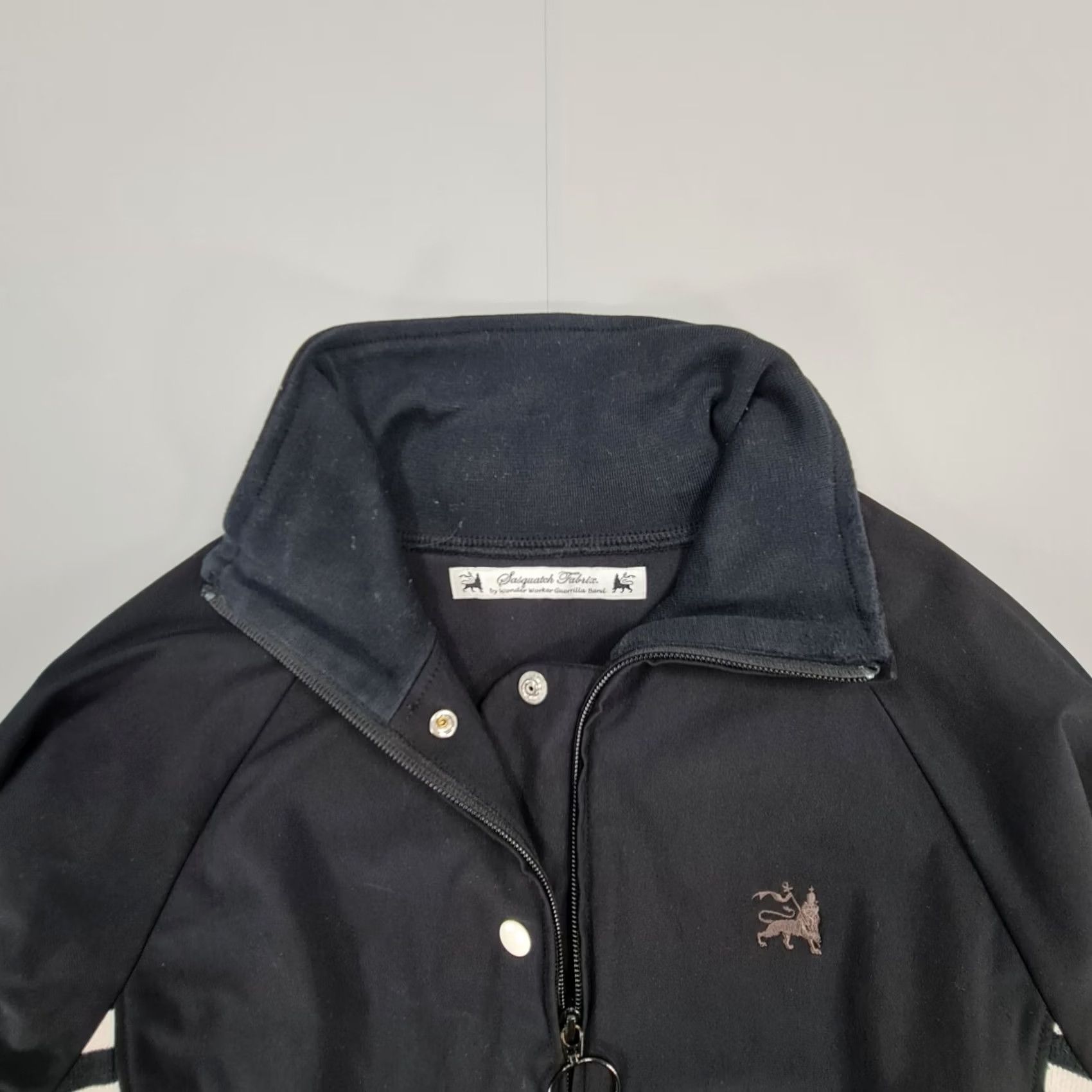 Sasquatchfabrix Sasquatchfabrix Womens Tracksuit Jacket Black Small Full Zip Y2K Japan Jacket Size S / US 4 / IT 40 - 2 Thumbnail