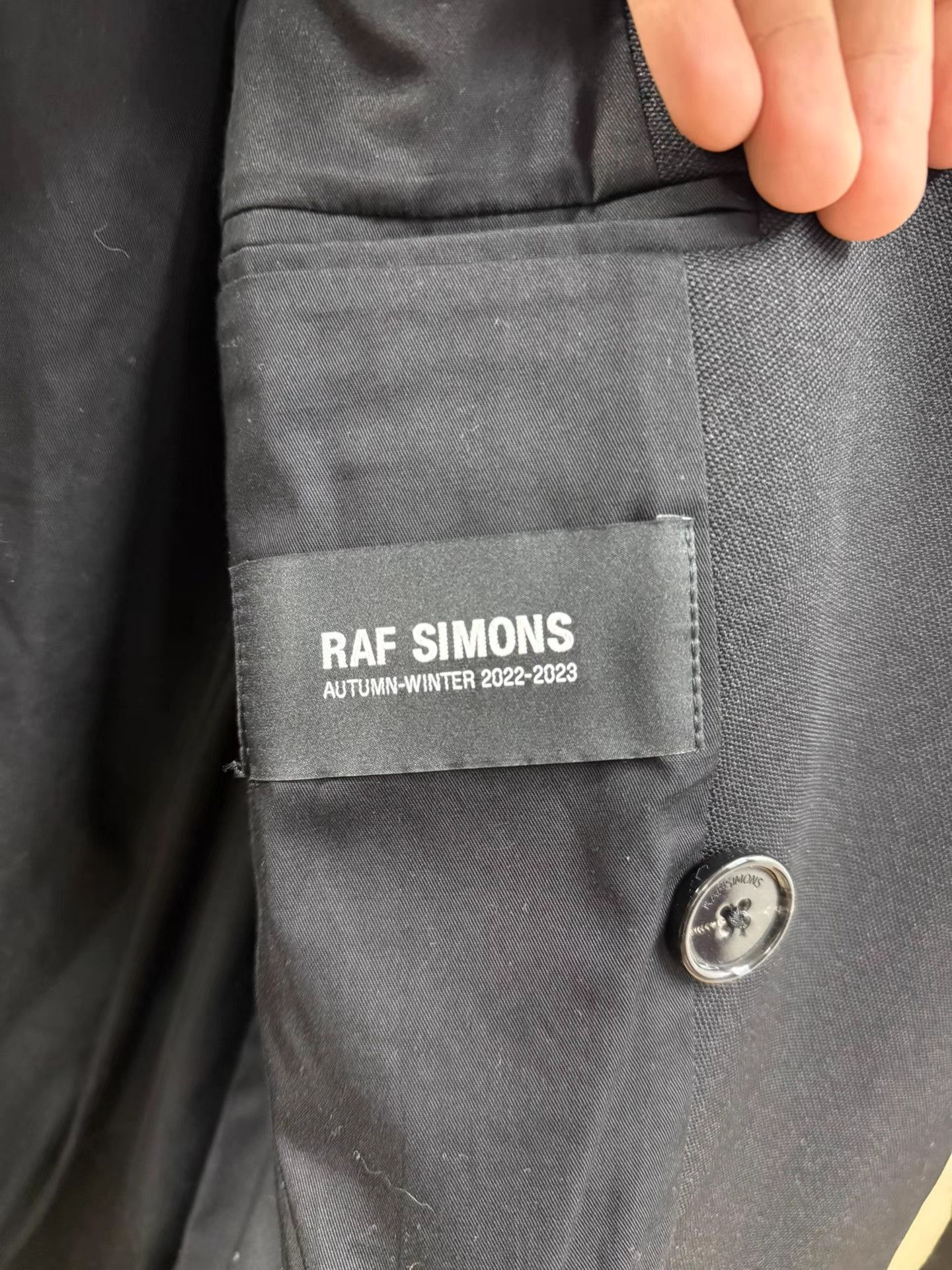 Raf Simons Raf Simons Paint Print Wool Coat K20 Size US M / EU 48-50 / 2 - 6 Thumbnail