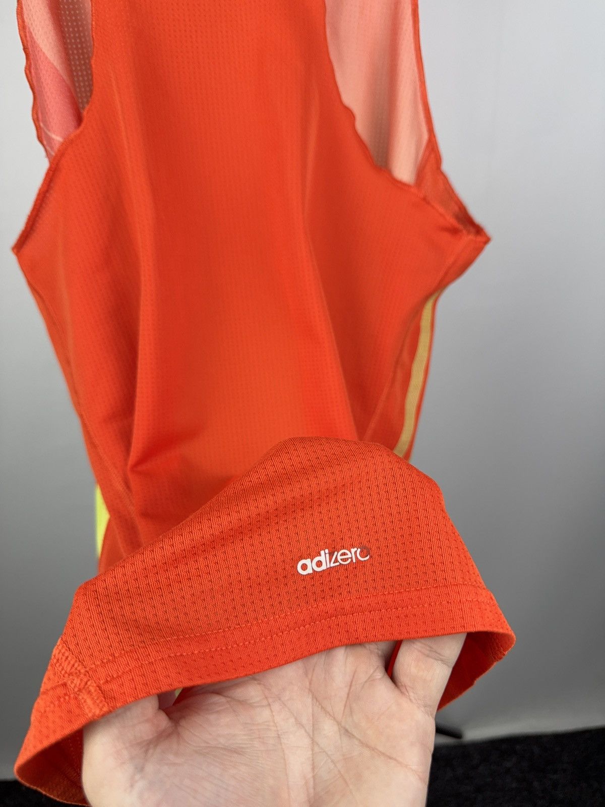 Adidas × Vintage Adidas Climalite Running Tank Top – Gradient Neon Print Size US M / EU 48-50 / 2 - 8 Thumbnail
