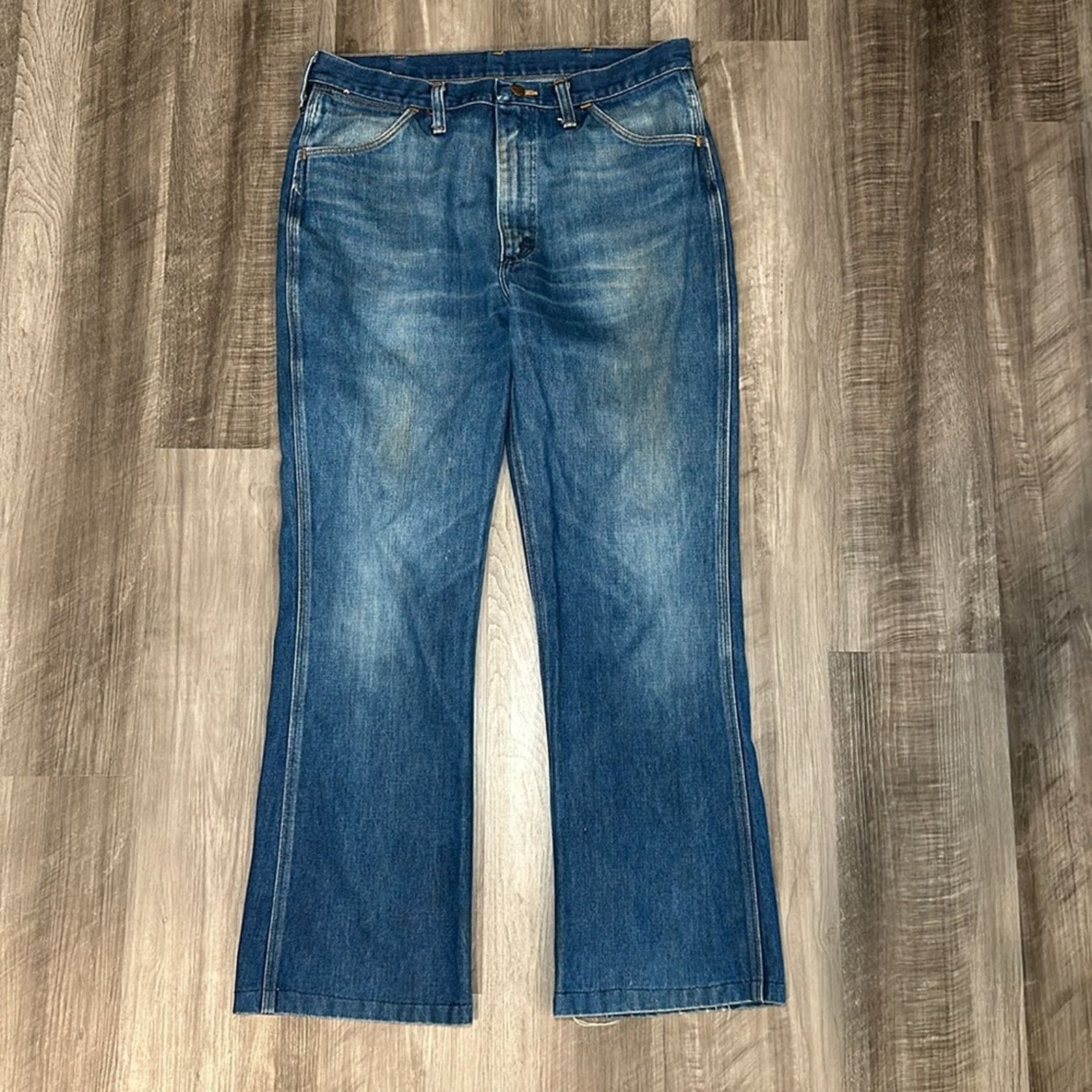 Wrangler Wrangler Vintage Cowboy Cut No Fault Jeans - 36 Size US 36 / EU 52 - 2 Thumbnail