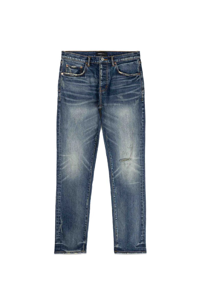 Purple Brand NWOT PURPLE BRAND P005 Vintage Scratch Mens Jeans (Indigo) Size US 30 / EU 46 - 1 Thumbnail
