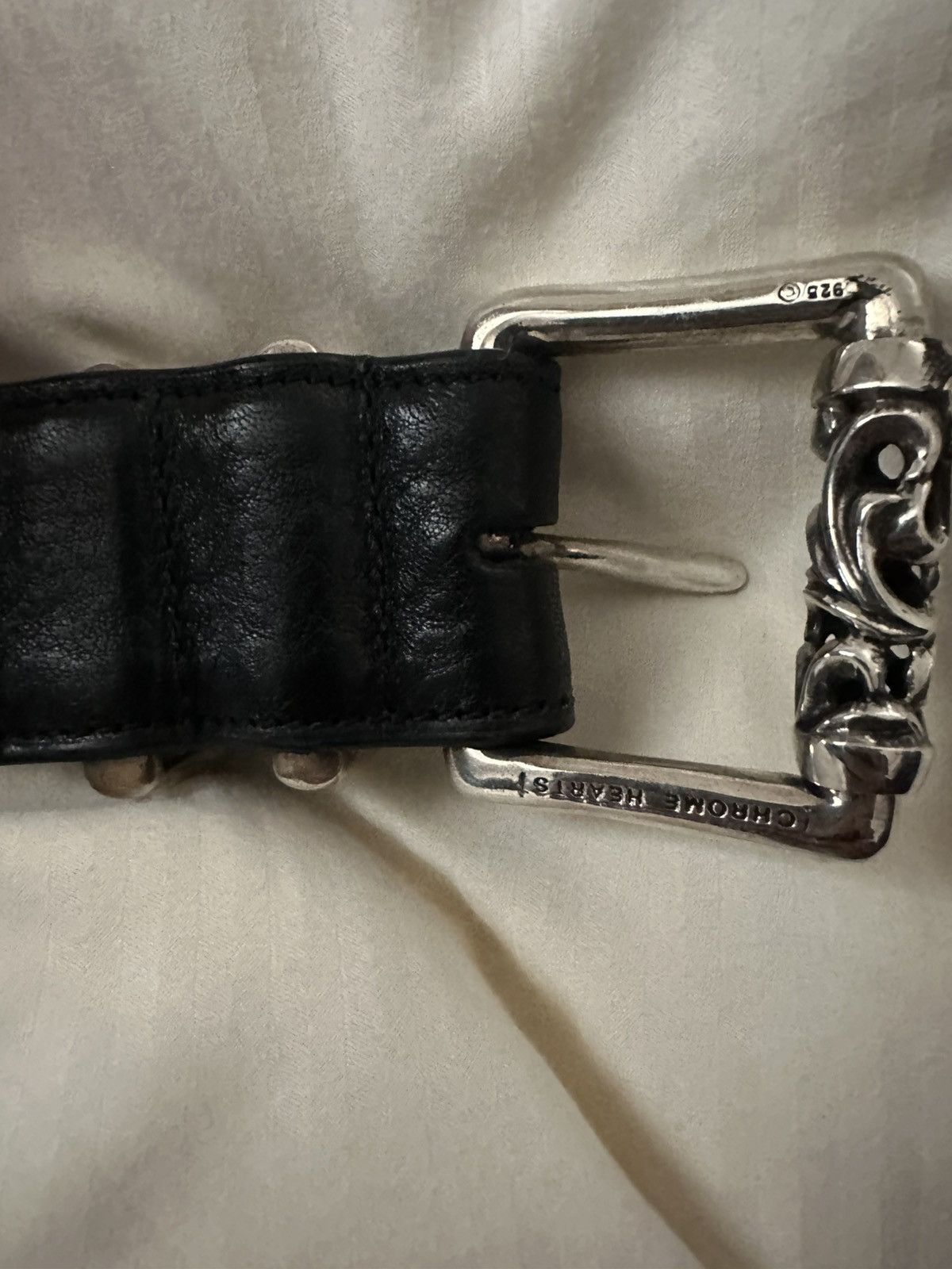 Chrome Hearts Chrome Hearts Roller Belt Size 34 Size 34 - 4 Thumbnail