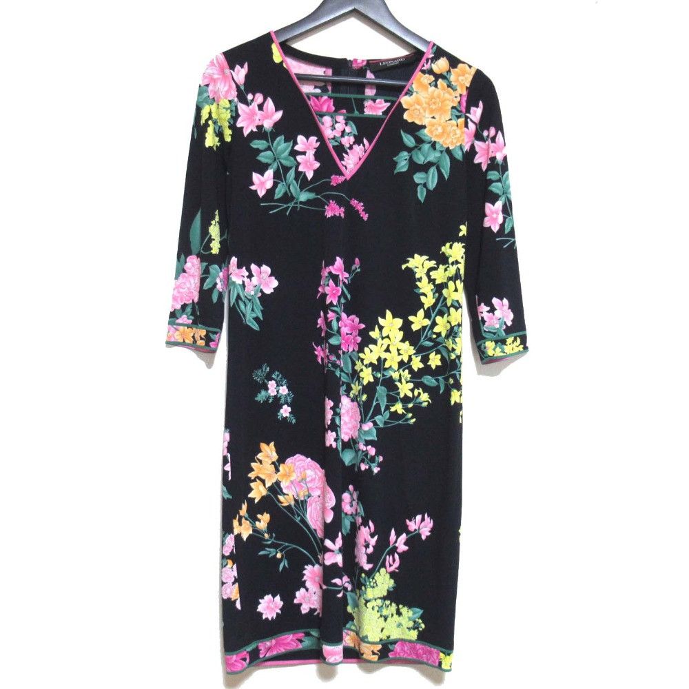 Other Other LEONARD Kankan Stretch Flower Print Dress Others Dresses DUTY FREE for USA Size ONE SIZE - 1 Thumbnail