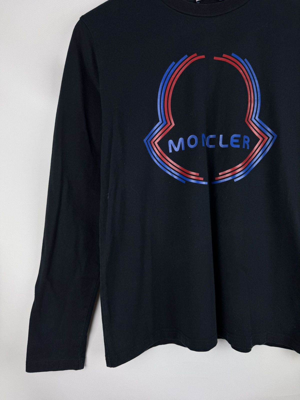 Moncler Moncler Kids Teens Big Logo Long Sleeve T Shirt Size 14A Size US XXS / EU 40 - 7 Thumbnail