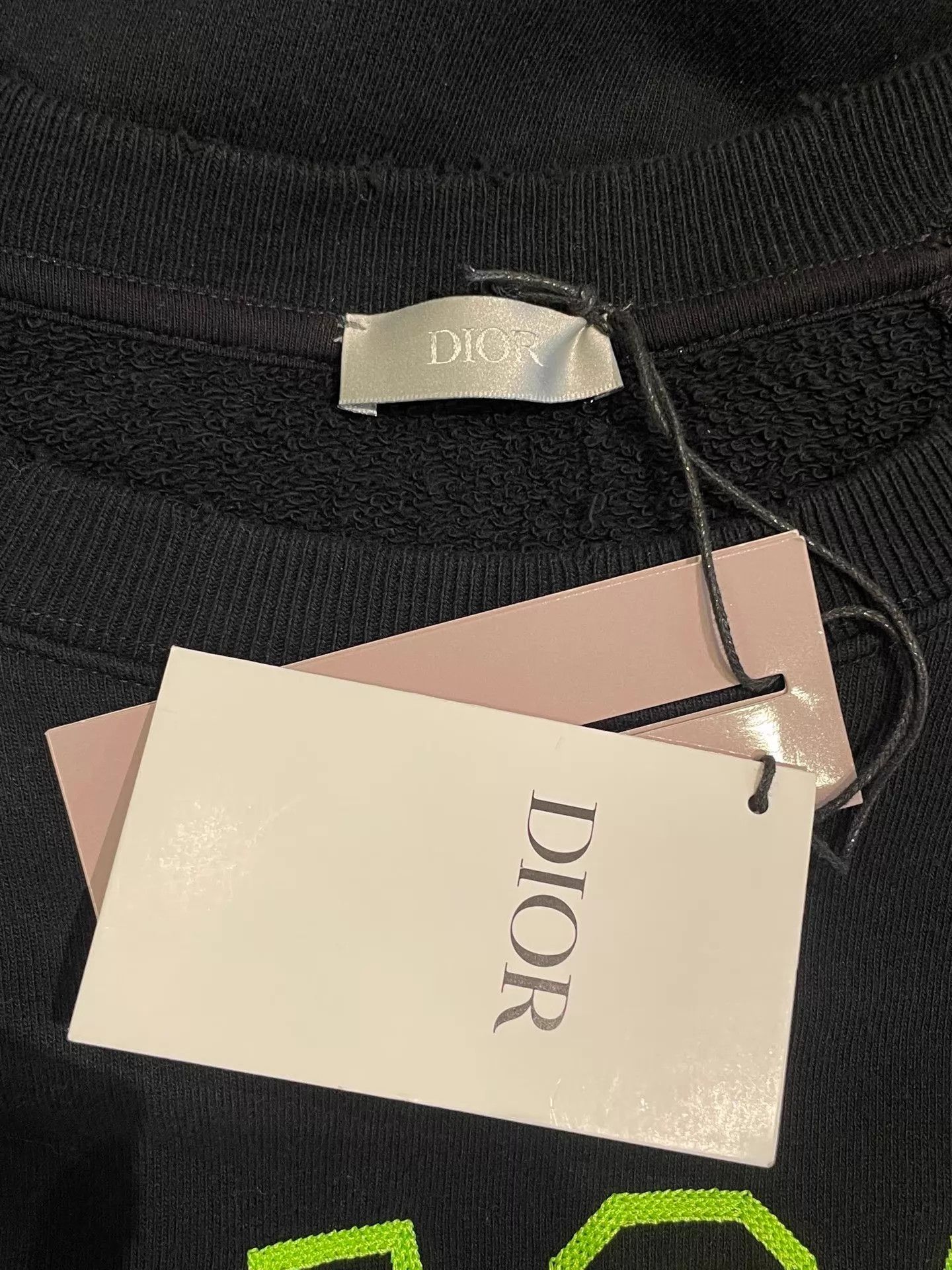 Dior Dior Black Green Bicolor L Cha Eun-woo Sweatshirt Size US L / EU 52-54 / 3 - 5 Thumbnail
