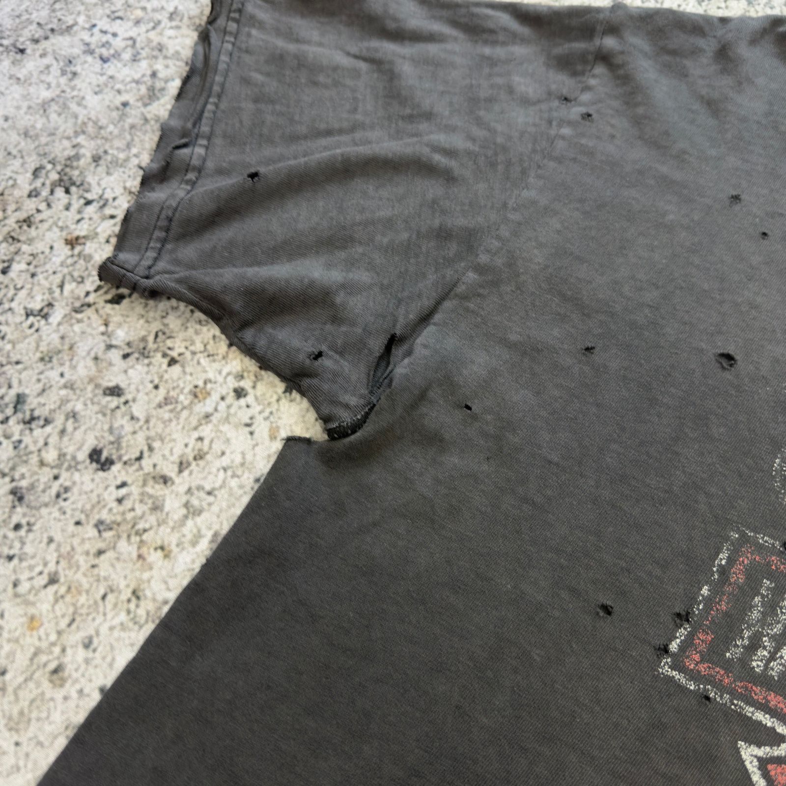 Harley Davidson Harley Davidson Thrashed Distressed Tee ERD Grunge Biker Size US XL / EU 56 / 4 - 11 Thumbnail