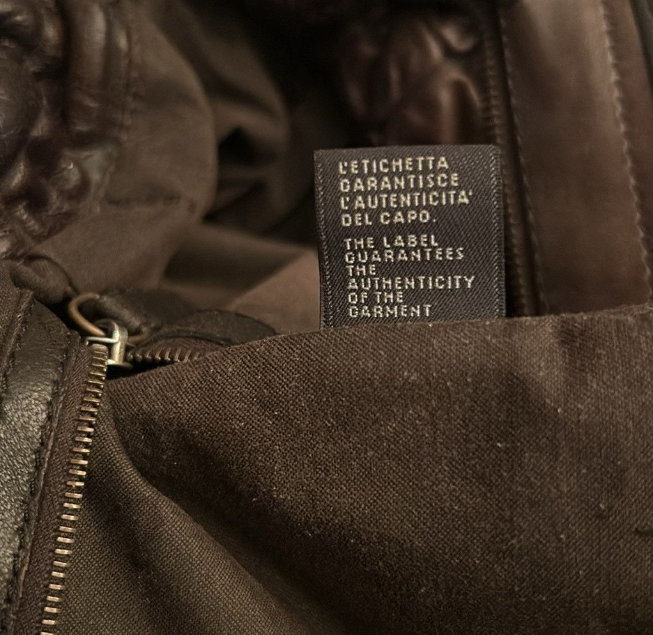 Fendi FENDI Bubble Calfskin Leather Large Chef Shopper Tote Brown Size ONE SIZE - 11 Thumbnail