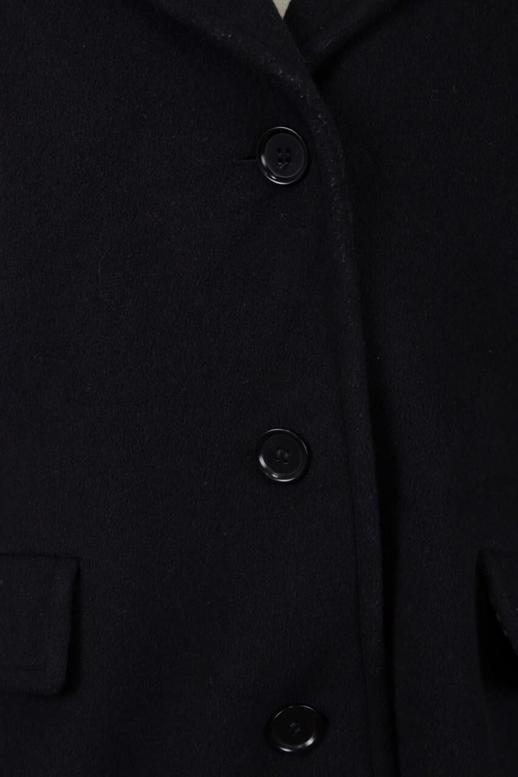 Designer Max Mara Pure Wool Single Breasted Coat GB 12 US 10 IT 44 Size L / US 10 / IT 46 - 4 Thumbnail