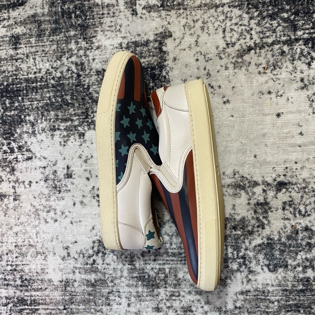 Coach Coach Slip-on sneakers USA Flag edition size 8D Style FG2046 Size US 8 / IT 38 - 5 Thumbnail