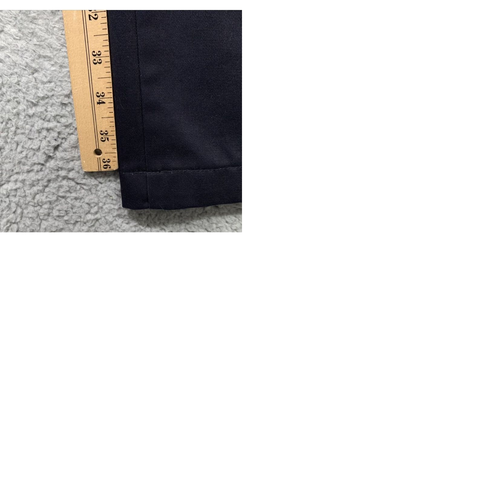 Lands' End Lands' End Men's Dress Pants 42T Dark Blue Traditional Fit Straight Leg 100% Cotton Regular Size 42 Inseam 37 in Mens Size US 42 / EU 58 - 9 Thumbnail